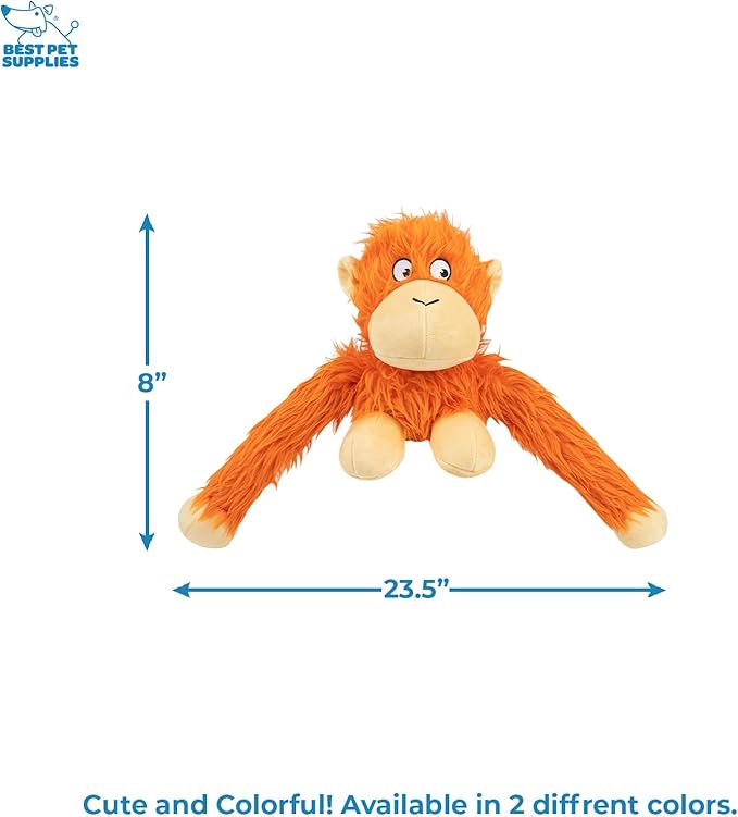 Best Pet Supplies O-Hug-Atan Interactive Squeaky Plush Toy - Image 4