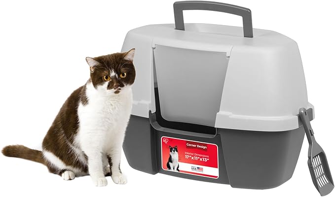 IRIS USA Cat Litter Box by IRISUSA