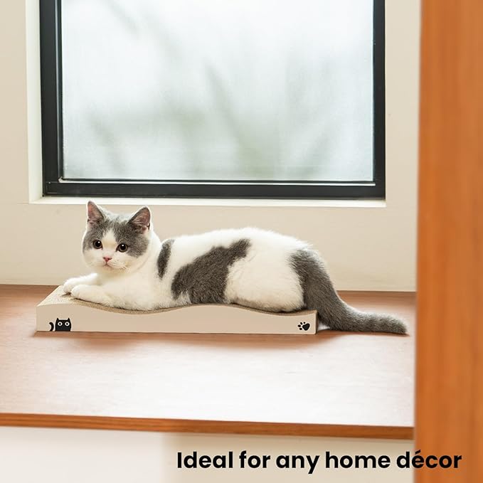 Cat Scratcher, Durable Scratch Pad, Corrugated Cardboard Scratching Board - Image 8