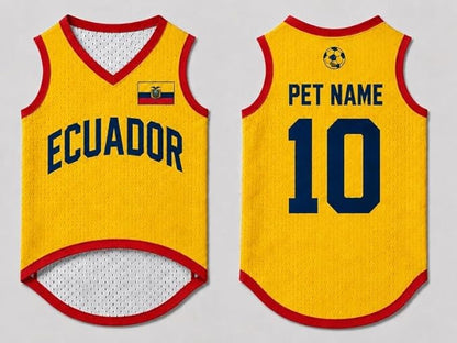 V-DECORPARKS Personalized Pet Soccer Jersey Custom Name Number Dog Cat Football - Image 4