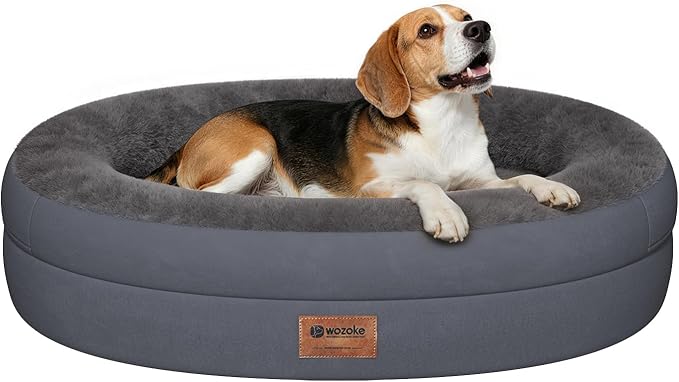 Orthopedic Dog Bed for Medium Dogs, Waterproof Dog Bed by Wozoke
