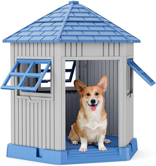 DRATO Dog House Indoor Outdoor Durable Large Dog Shelter by DRATOprovidesawarmandcozy