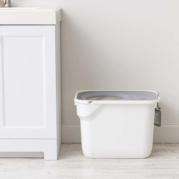 IRIS USA Cat Litter Box Large Top Entry - Image 8