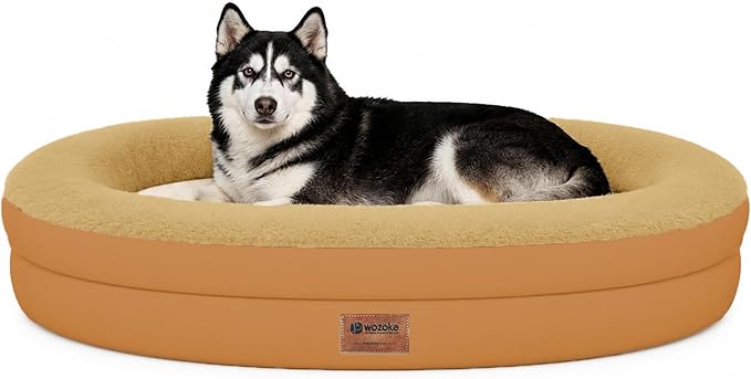 Orthopedic Dog Bed for Extra Large Dogs, XL Waterproof Dog Bed by Wozoke