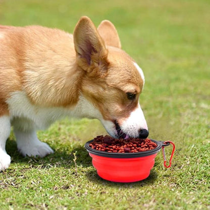 Dog Bowl Pet Collapsible Bowls, 2 Pack Collapsible Dog Water Bowls - Image 2
