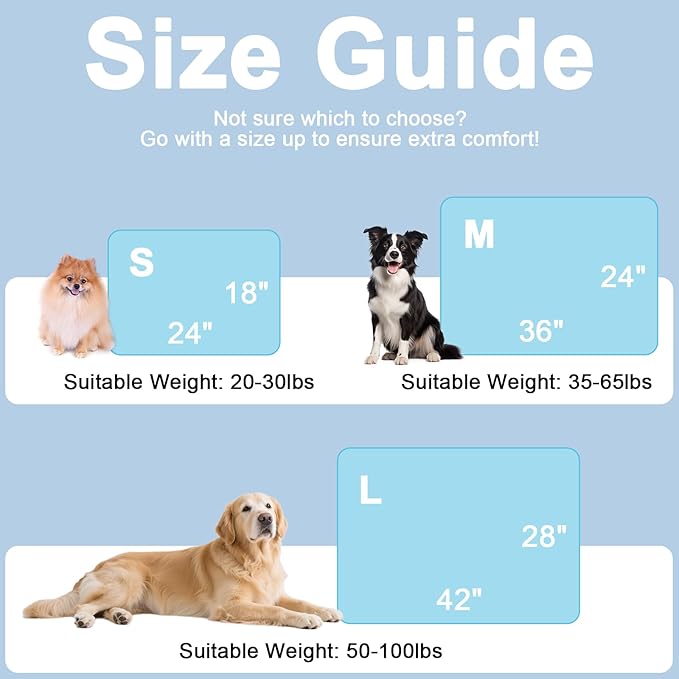 Cooling Mat for Dogs, Q-Max>0.5 Thin Breathable Dog Cooling Mat Blanket for Dogs - Image 5