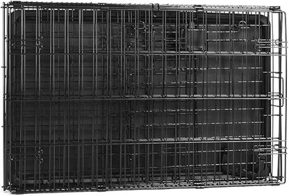 Amazon Basics Portable Metal Wire Dog Crate - Image 4