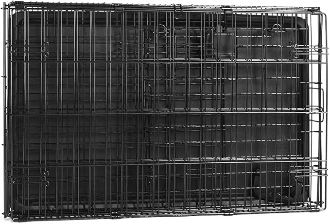 Amazon Basics Portable, Foldable Metal Wire Dog Crate - Image 4