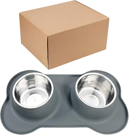 AsFrost Dog Food Bowls Stainless Steel Dog Food & Water Bowl Set - Image 8