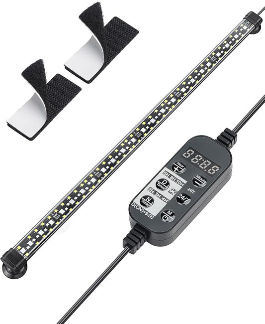 Pawfly 12W Aquarium LED Light 24 Inch 24/7 Fish Tank Light by Pawfly
