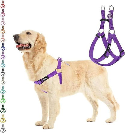 PUPTECK No Pull Dog Harness Soft Adjustable Basic Nylon Step in Puppy Vest by PUPTECK