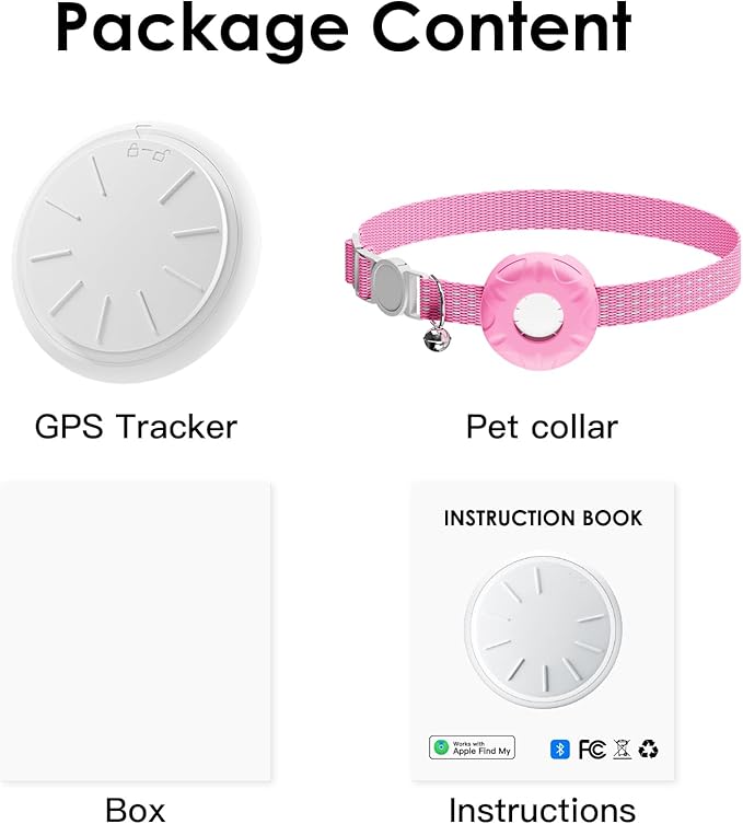 Cat Tracker, No Monthly Fee GPS Tracker Compatible - Image 9
