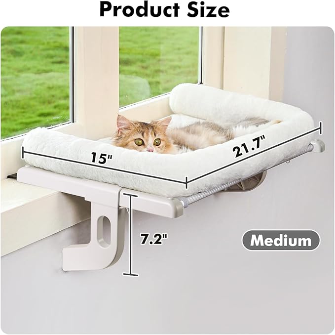 Zoratoo Cat Window Sill Perch - Image 5