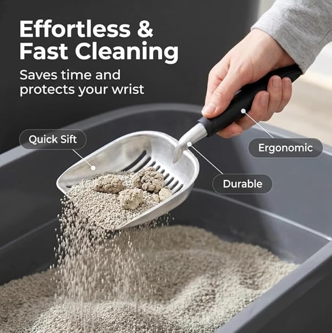 Heavy Duty Cat Litter Scoop - Image 3
