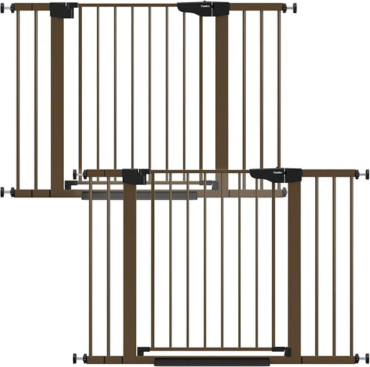 Cumbor 2 Pack 30-46" Baby Gate for Stairs, Mom's Choice Awards Winner-Auto by Cumbor