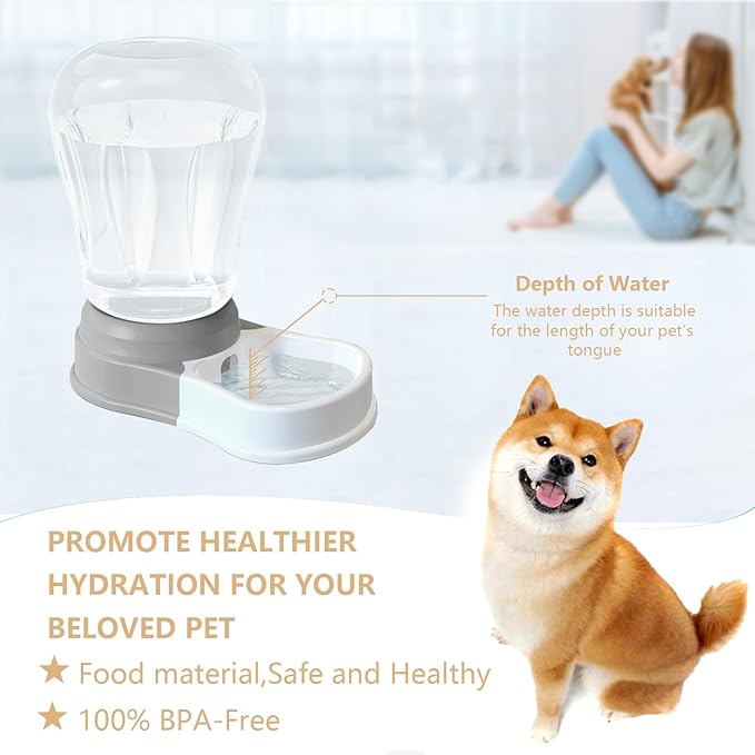 STALTWO 1.6 Gallon Automatic Dog Water Dispenser, Large Capacity Gravity Pet - Image 6