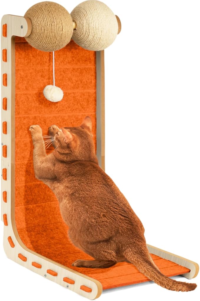 Cat Scratcher Felt Cat Scratch Pad by NxwjoyPet
