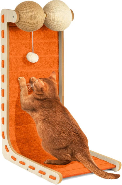 Cat Scratcher Felt Cat Scratch Pad by NxwjoyPet