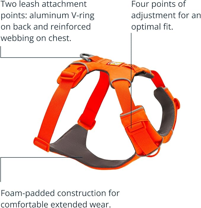 Ruffwear, Front Range Dog Harness, Reflective Soft Padded Everyday Harness - Image 3