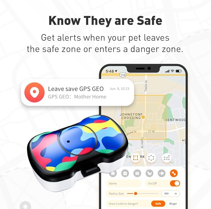 4G Smart GPS Dog Tracker with Real-Time Location, Virtual Fence & Activity - Image 6