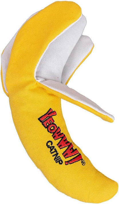 Yeowww!, Chi-CAT-a Catnip Peeled Banana Cat Toy - Image 2