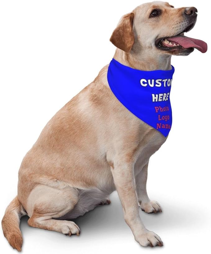 Custom Pet Scarf Dog Bandana - Image 2
