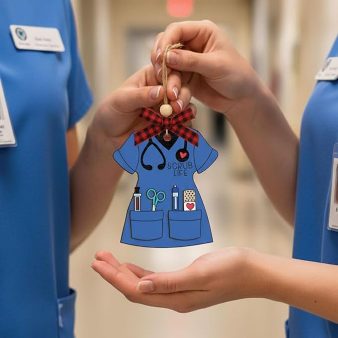 Nurse Ornament, Christmas Ornament, New Nurse Gift, Meaningful Christmas - Image 3
