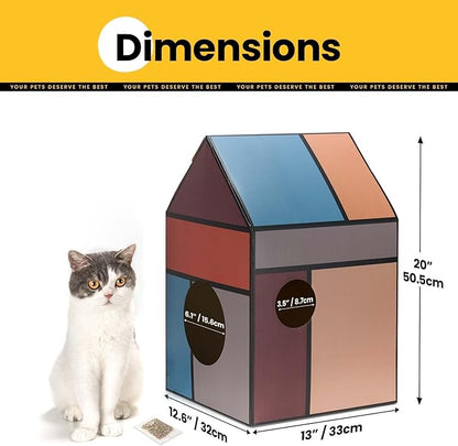 Conlun Cardboard Cat House - Image 5