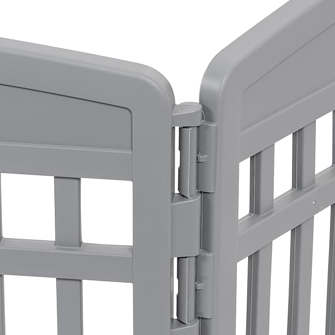 IRIS USA 24" Dog Playpen 6-Panel Pet Exercise Pen - Image 11