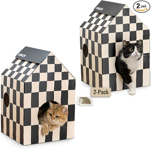 Conlun Cardboard Cat House by Conlun