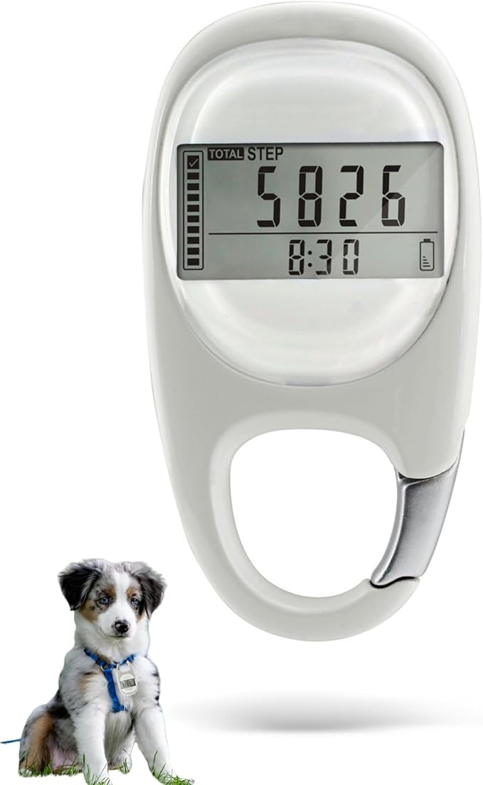 3D Pedometer for Walking Steps Miles, Distance Tracking, Calorie Count by Unknown