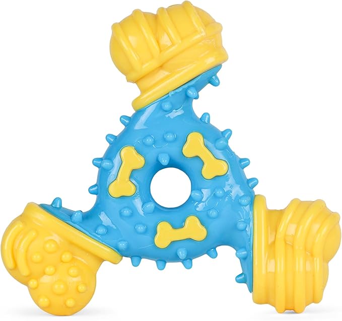 Arm & Hammer Nubbies TriBone Dog Dental Chew Toy Peanut Butter Flavor Moderate by ArmHammer