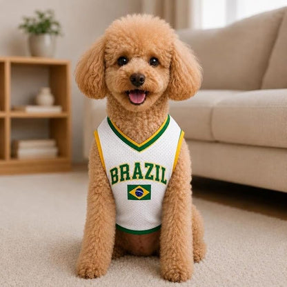 V-DECORPARKS Personalized Pet Soccer Jersey Custom Name Number Dog Cat Football - Image 4