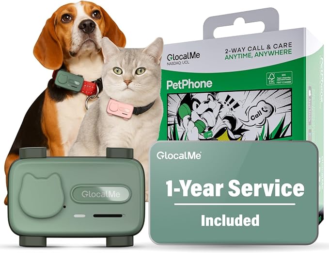 GlocalMe PetPhone Pet Tracker by TheGlobalLeaderinMobileHotspotSolution