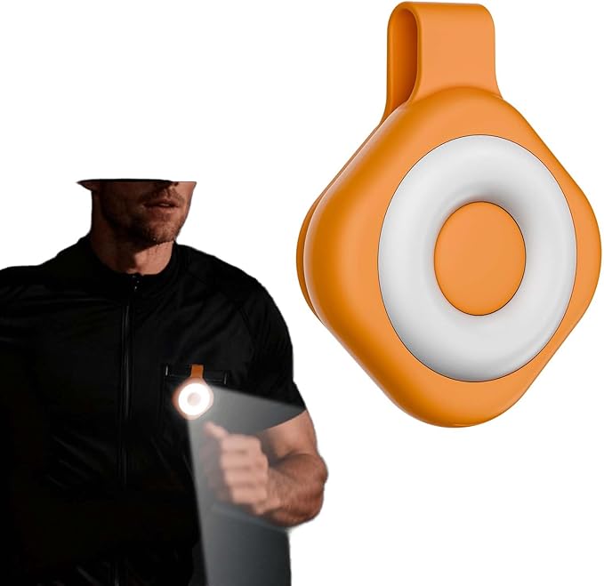 Magnetic Running Lights for Runners, Ultra Bright Clip On Flashlight, by TSKVT