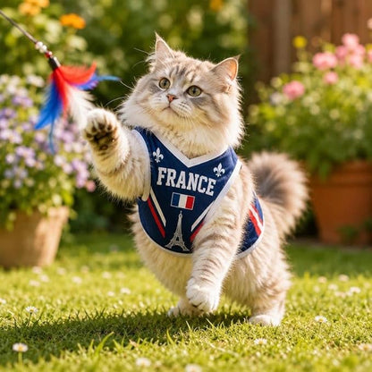 V-DECORPARKS Personalized Pet Soccer Jersey Custom Name Number Dog Cat Football - Image 6