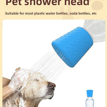 Portable Outdoor Shower for Dogs Bottle Attachment Outdoor Sprayer Accessory - Image 2