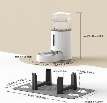 CZPET Elevated Dog Water Bowl Dispenser 8L - Image 3
