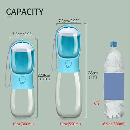 Dog Water Bottle with Food Container, Portable Leak Proof Pet Water Dispenser - Image 7