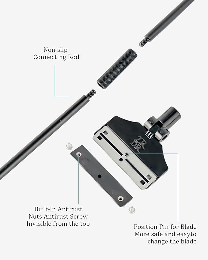 Stainless Steel Algae Scraper Aquarium Cleaning Tool - Image 5