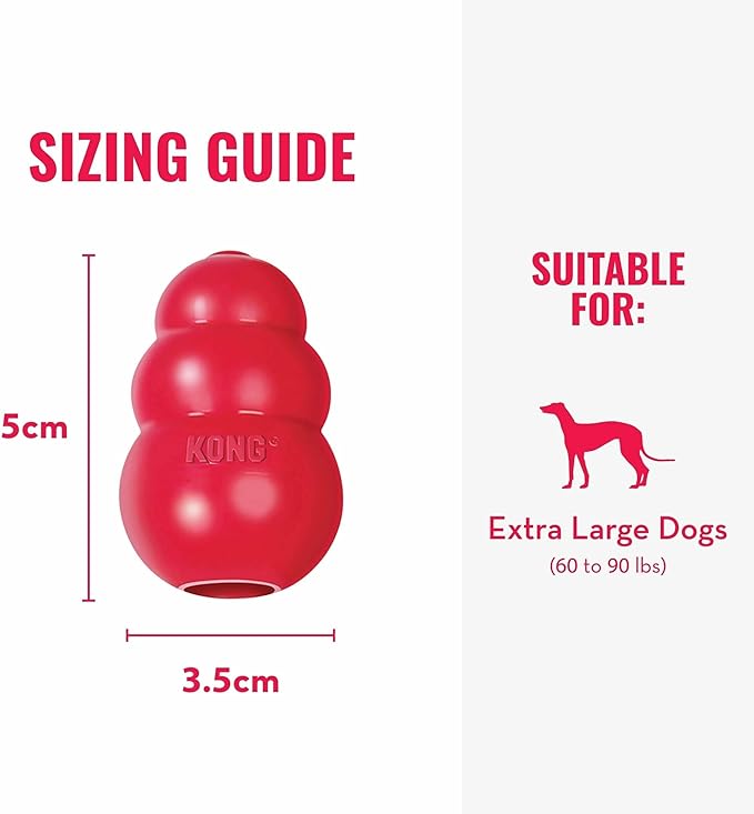 KONG Classic Stuffable Dog Toy - Image 4