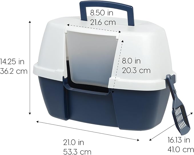 IRIS USA Cat Litter Box - Image 2
