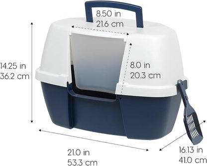 IRIS USA Cat Litter Box - Image 2