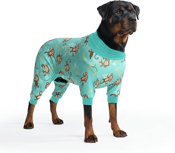 Spark Paws Dog Pajama, Dog Recovery Suit Male, Ultra-Soft and 4-Way Stretch by SparkPaws