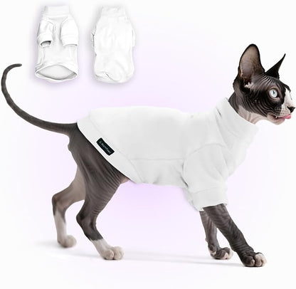 Fleece Sphynx Cat Sweater by JLWarmPaws