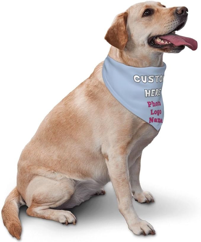 Custom Pet Scarf Dog Bandana - Image 2