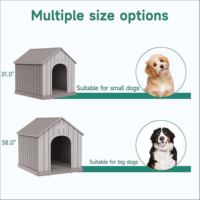VIXZEN Dog House Outdoor Large Breed - Image 4
