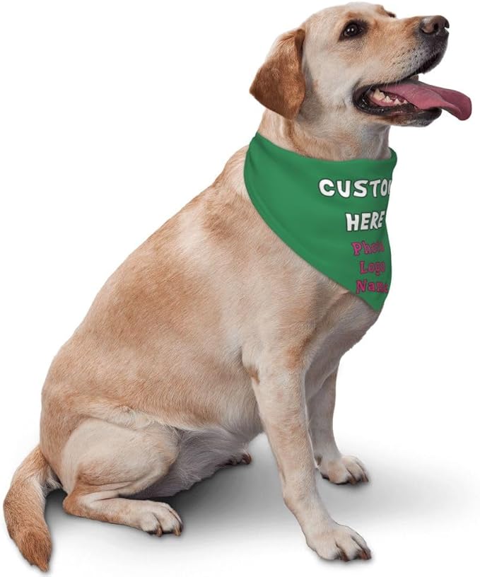 Personalized Dog Scarf Custom Pet Scarf - Image 2