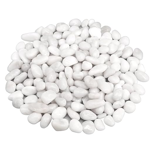 Fish Tank Rocks, Landscaping Pebbles, Decorative Ornamental Pebbles Garden by VIREKM
