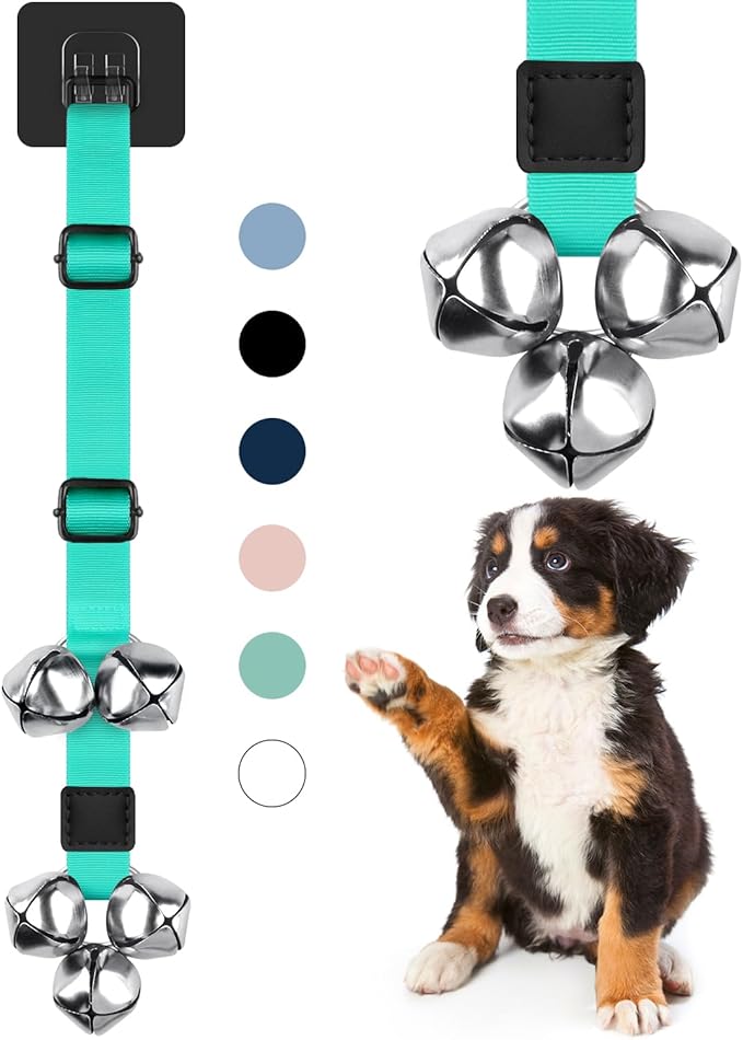 COOYOO Dog Doorbells, Adjustable Potty Training Dog Bells, Upgraded by COOYOO